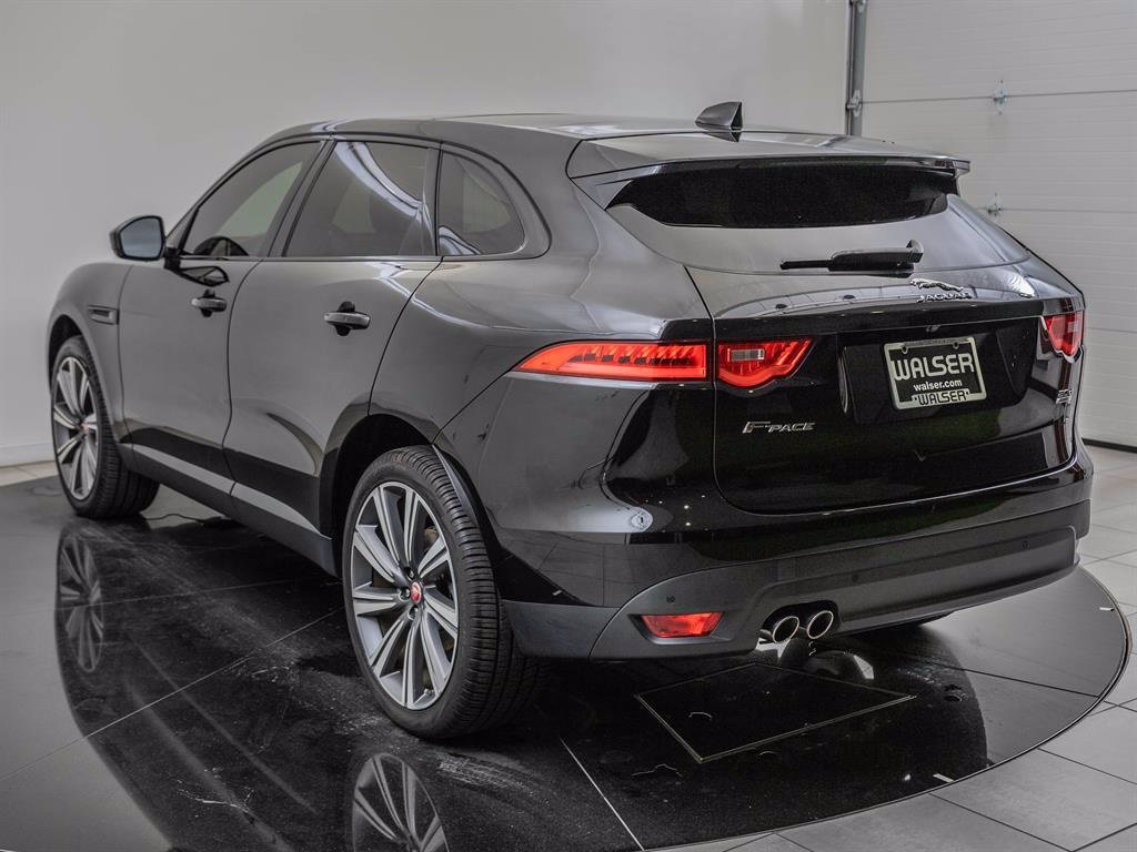 Pre-Owned 2017 Jaguar F-PACE Black Package Sport Utility in Wichita ...