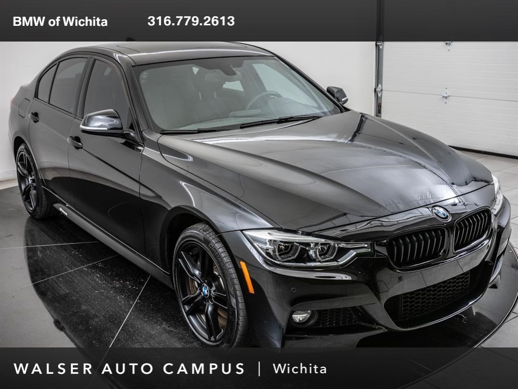 Pre Owned 2017 Bmw 3 Series 330i Xdrive M Sport Black On Black 4dr